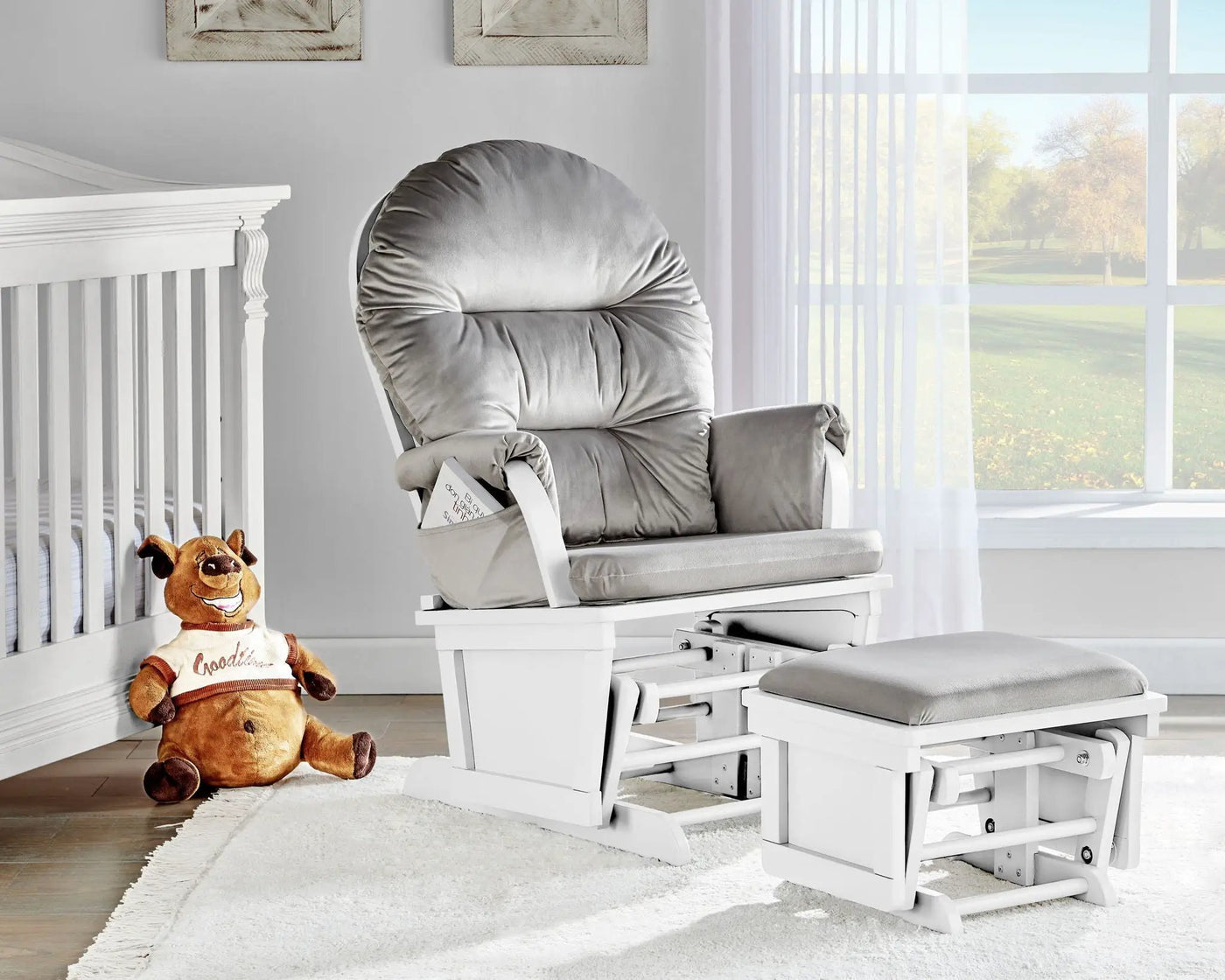 Madison - Glider & Ottoman - Base by Unique Piece Furniture