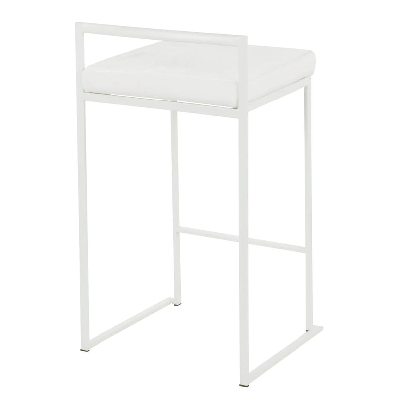 Fuji - Simple Elegance, Contemporary Stackable Counter Stool by HouseOfZazla