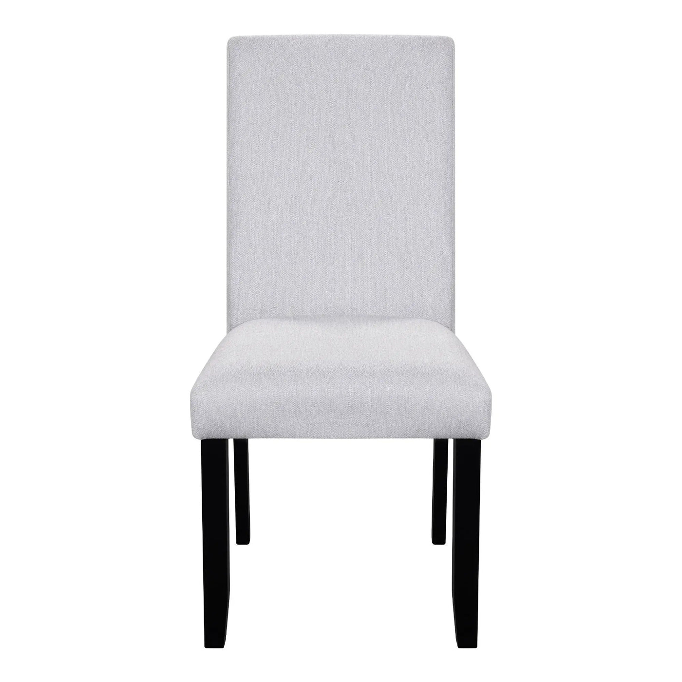 5 Piece Round Dining Table Set, Modern Dining Table And 4 Upholstered Chairs For Dining Room by HouseOfZazla