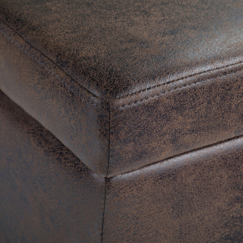 Avalon - Contemporary Storage Ottoman Bench by HouseOfZazla
