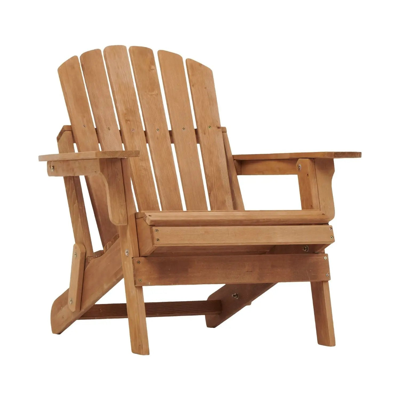 Oversize Outdoor Folding Adirondack Chair, Patio Chair For Garden by HouseOfZazla