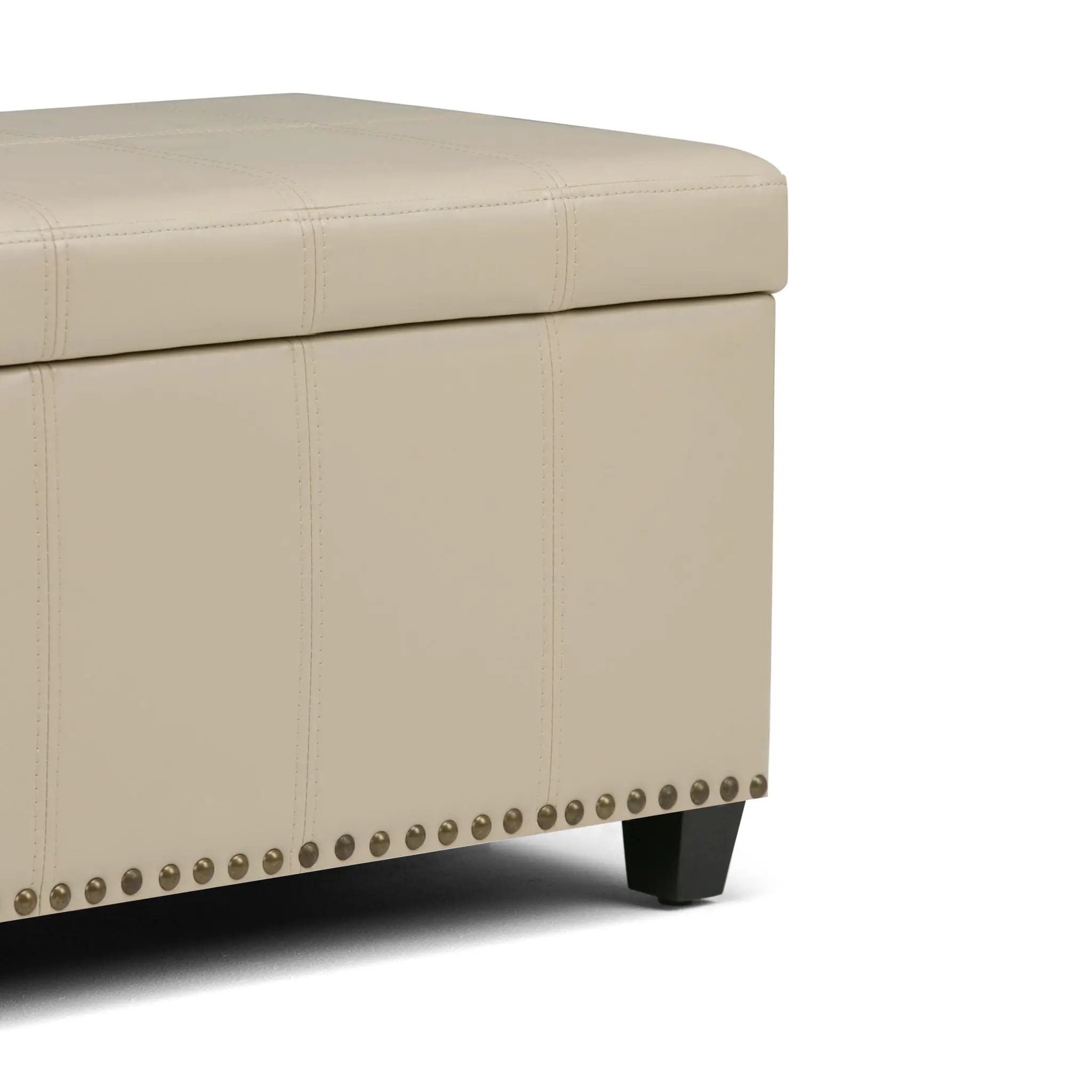 Amelia - Transitional Storage Ottoman Bench by HouseOfZazla