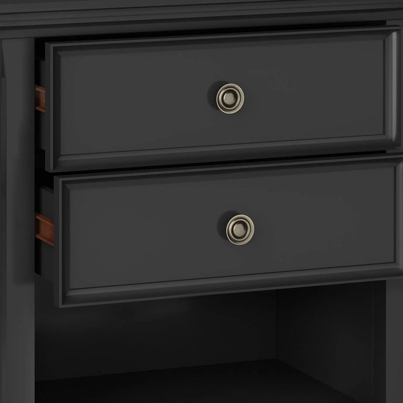 Amherst - Bedside Table, Handcrafted by HouseOfZazla