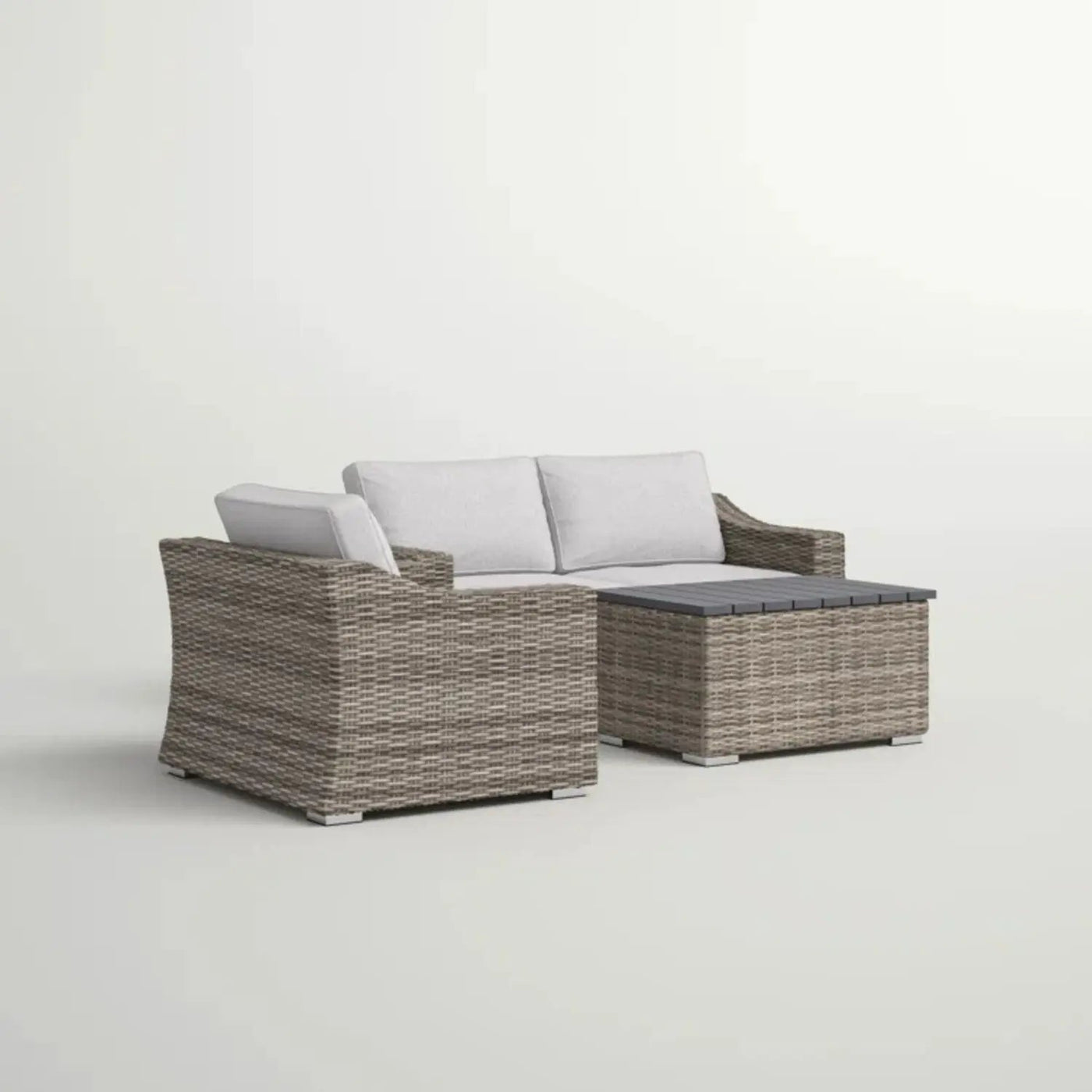 Stylish Sofa Seating Group With Cushions Perfect For Outdoor Gatherings by Unique Piece Furniture