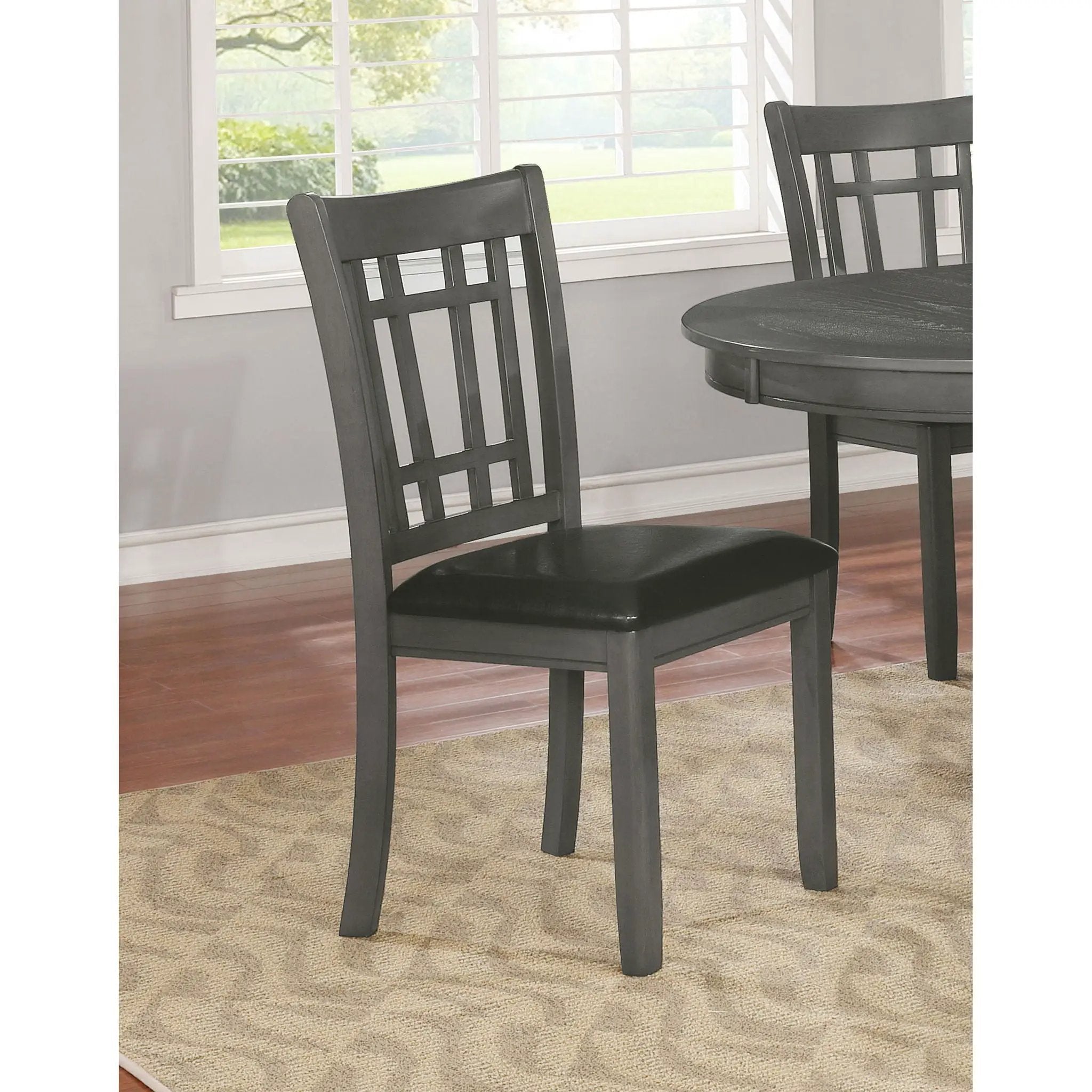 Lattice Back Side Chairs (Set of 2) by HouseOfZazla