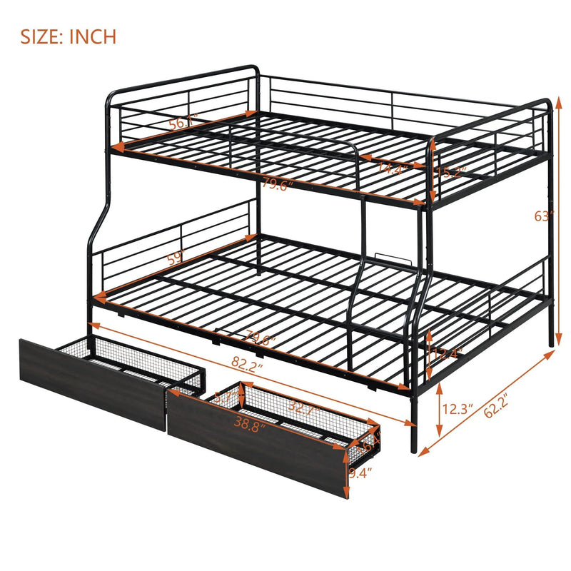 Contemporary Bunk Bed by HouseOfZazla