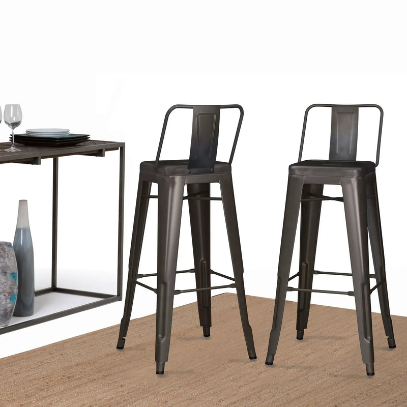 Rayne - Multifunctional Metal Stool by HouseOfZazla