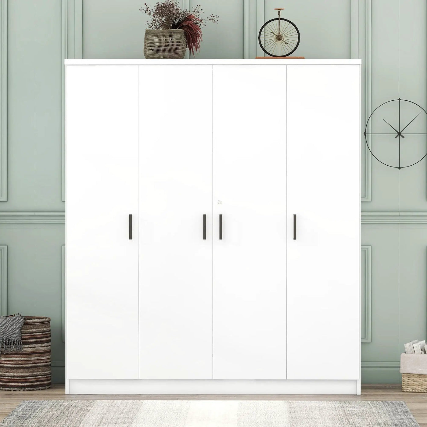 4 Door Wardrobe With 1 Drawer by Unique Piece Furniture
