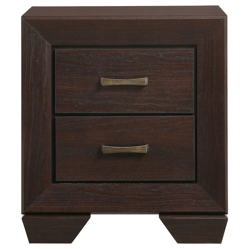 Kauffman 4-piece Queen Bedroom Set Dark Cocoa by Unique Piece Furniture