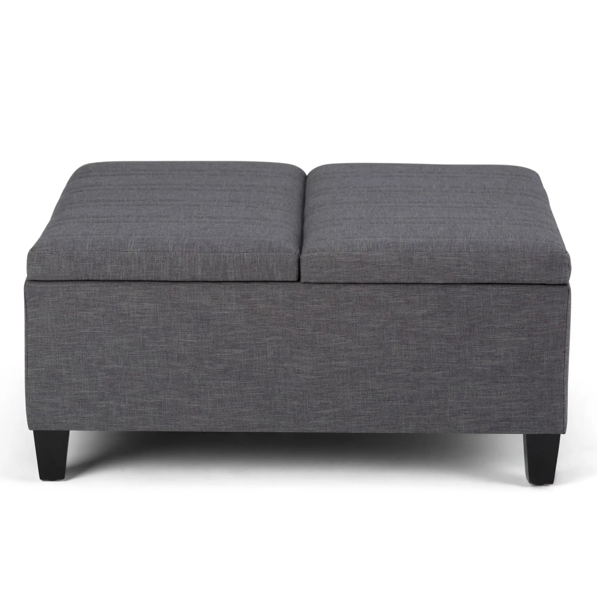 Ellis - Coffee Table Storage Ottoman Contemporary Design by HouseOfZazla