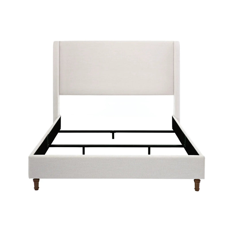 Hayden - Upholstered Wingback Bed With Tall Headboard by Unique Piece Furniture