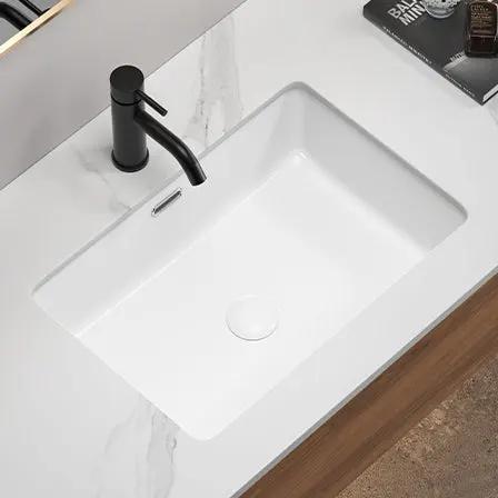 Rectangular Undermount Bathroom Sink by HouseOfZazla