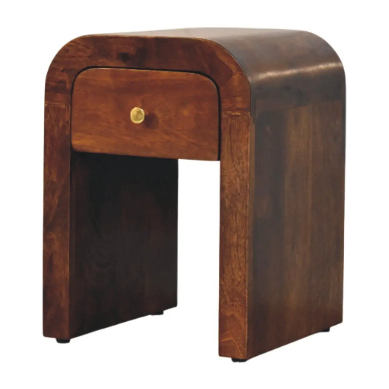 Mini Darcy - Nightstand With Curved Edges by Unique Piece Furniture