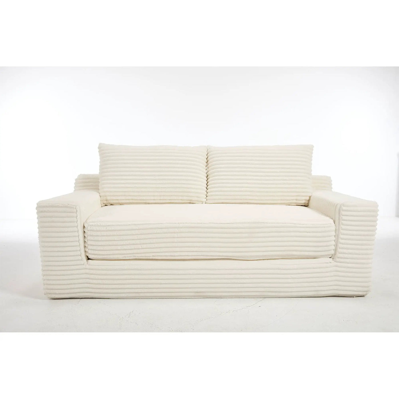 Convertible Loveseat Sofa Bed With Memory Foam & Steel Frame by Unique Piece Furniture