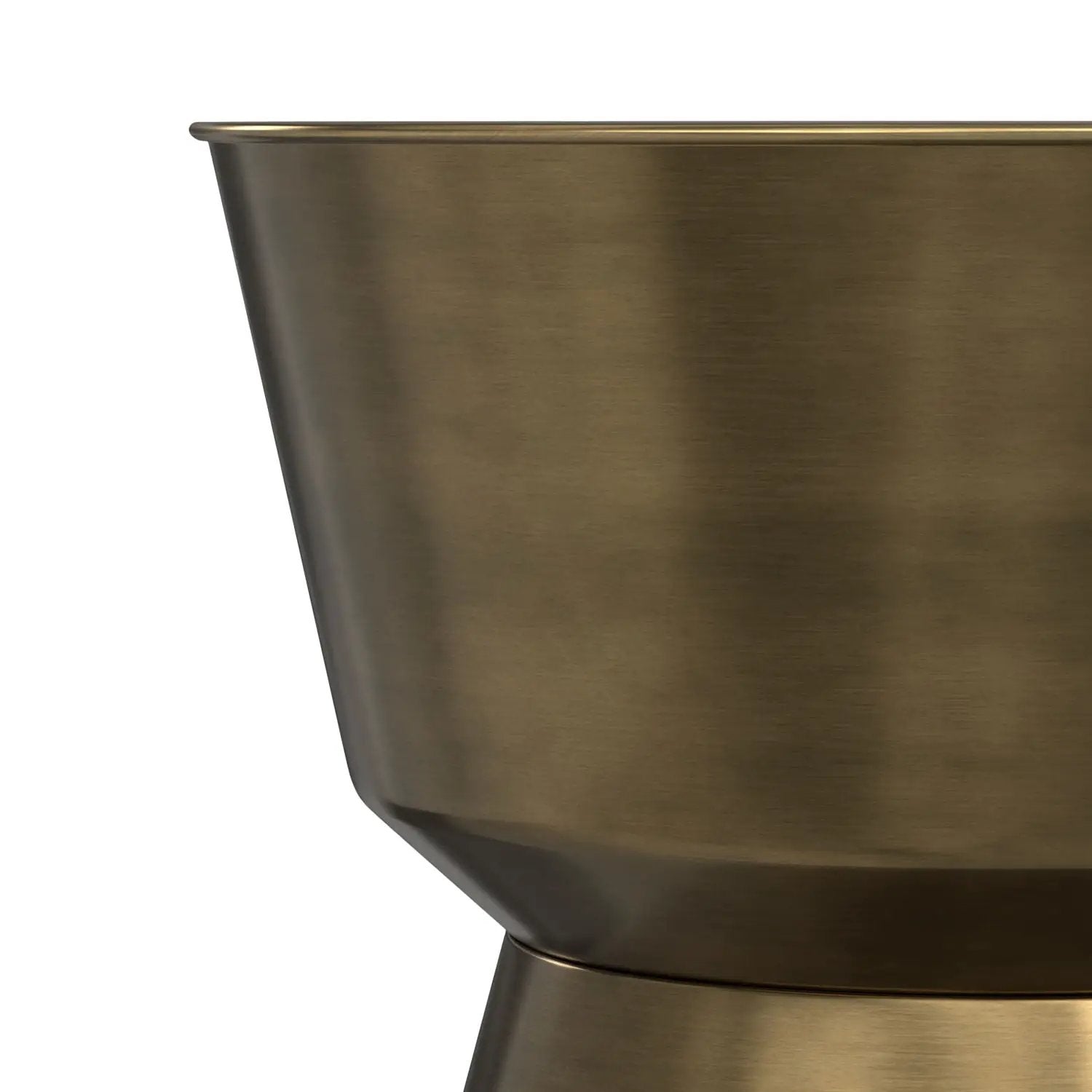 Allegra - Side Table - Antique Brass by HouseOfZazla