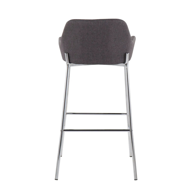 Daniella - Contemporary Fixed Height Bar Stool (Set of 2) by Unique Piece Furniture