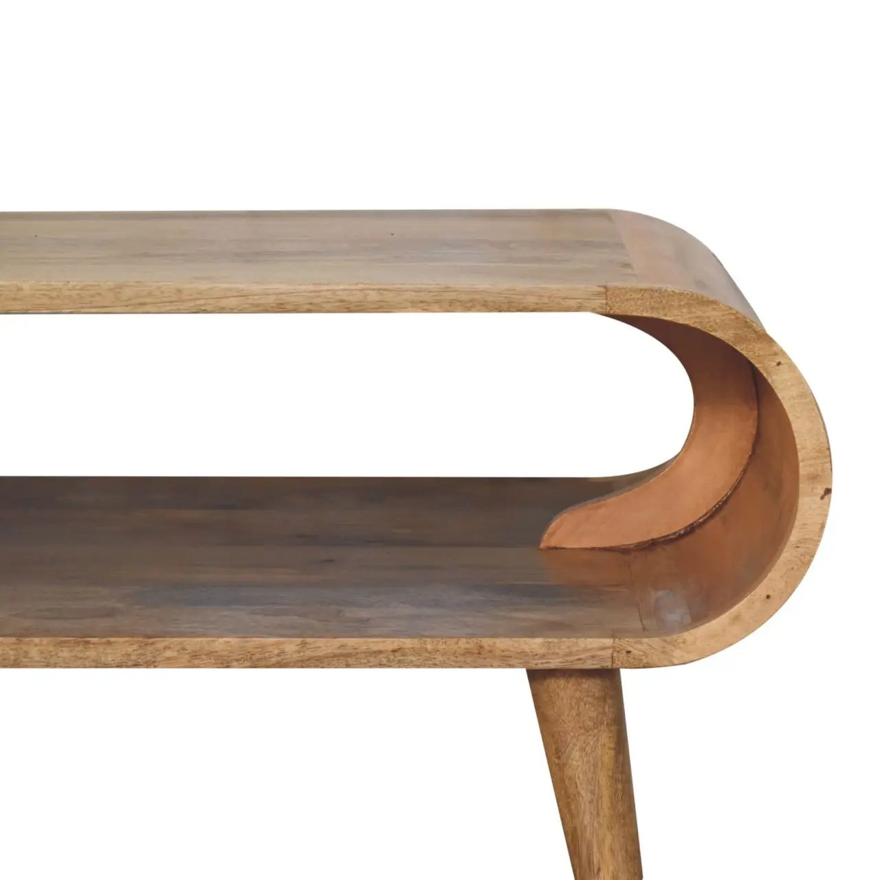 Solid Wood Open Coffee Table by Unique Piece Furniture