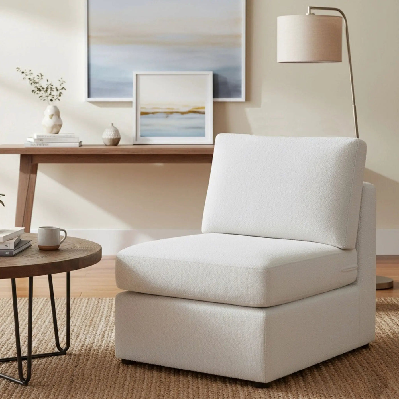 Chauncy - Armless Slipper Chair by HouseOfZazla