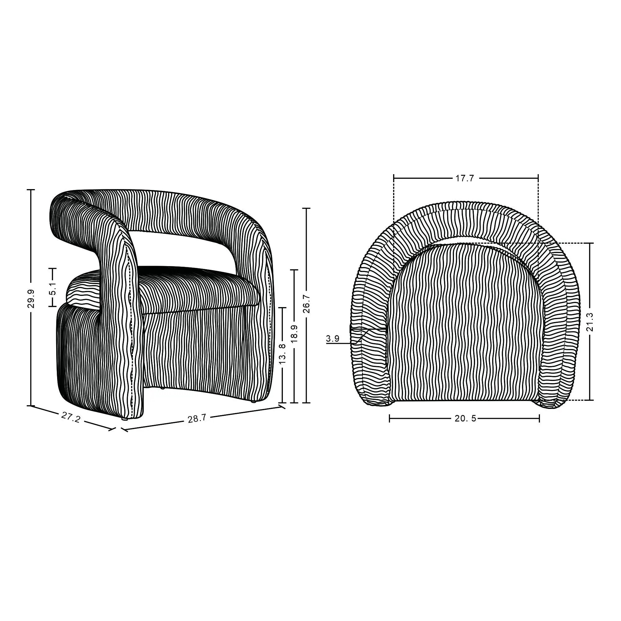Corvette - Lounge Chair