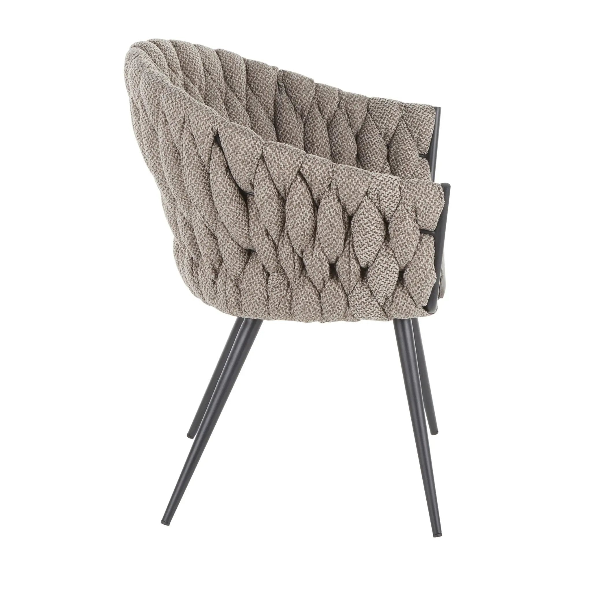 Matisse - Braided Contemporary Chair by Unique Piece Furniture