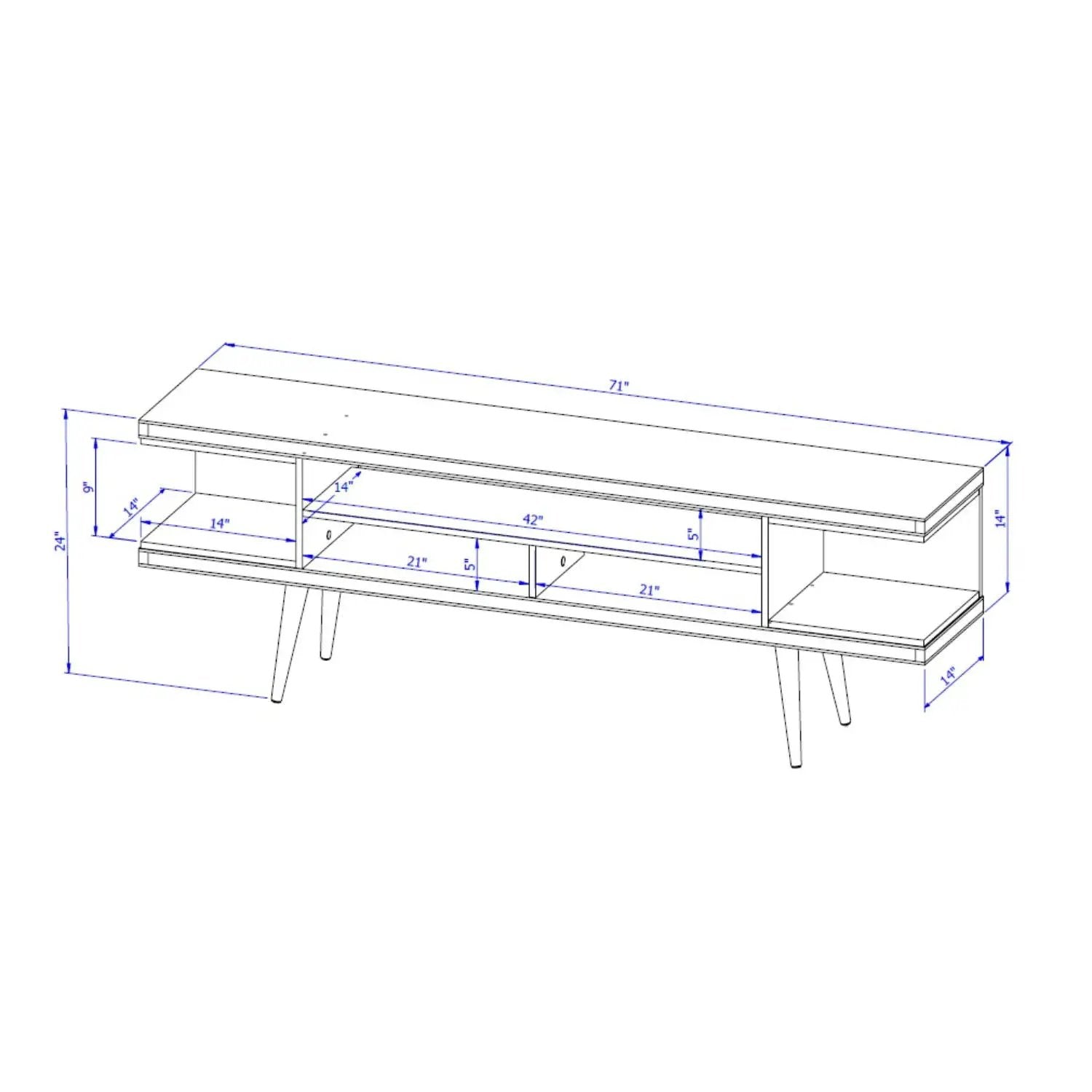 Utopia - Modern TV Stand by HouseOfZazla