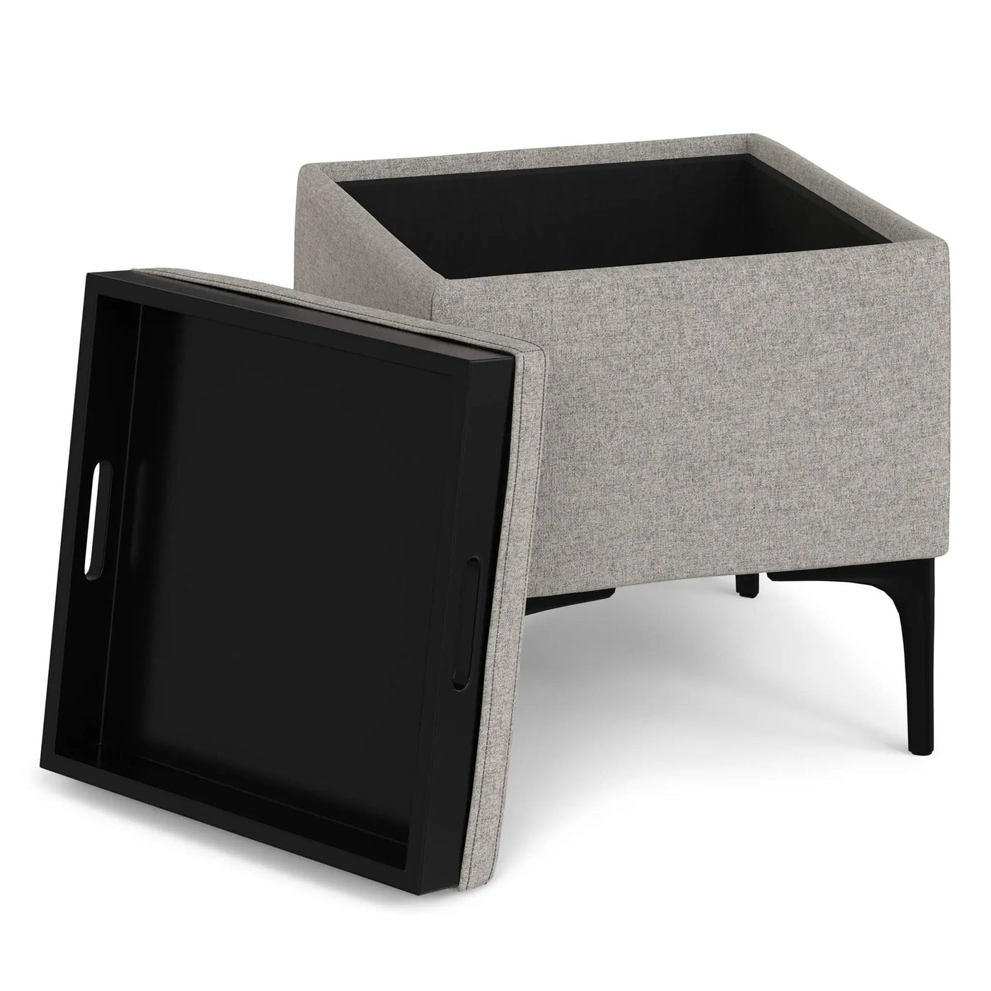 Natasha - Multifunctional Storage Ottoman With Tray by Unique Piece Furniture