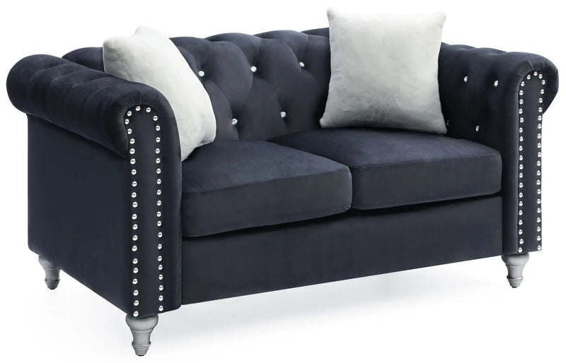 Stylish Contemporary Loveseat by Unique Piece Furniture