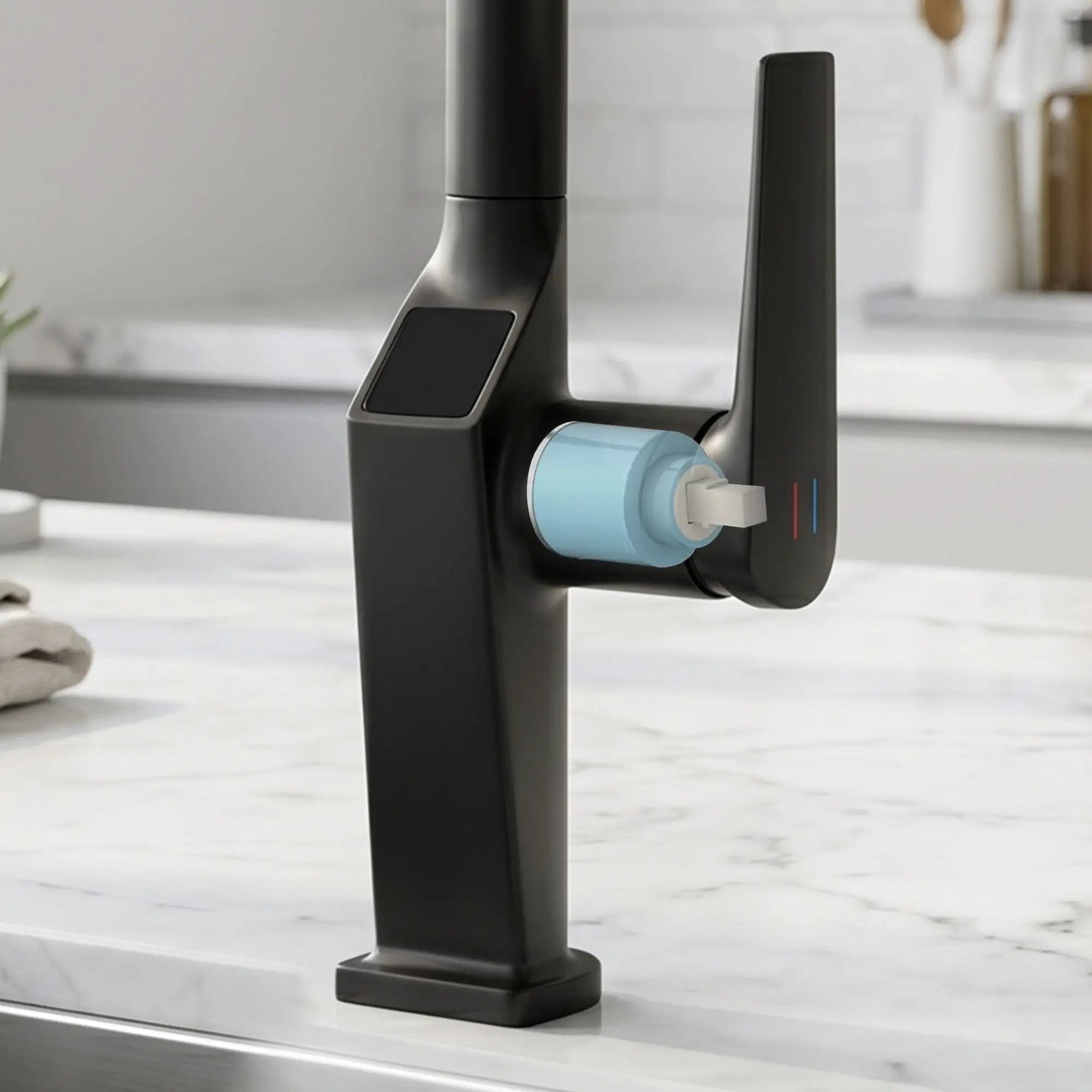 Touchless Matte Kitchen Faucet by HouseOfZazla