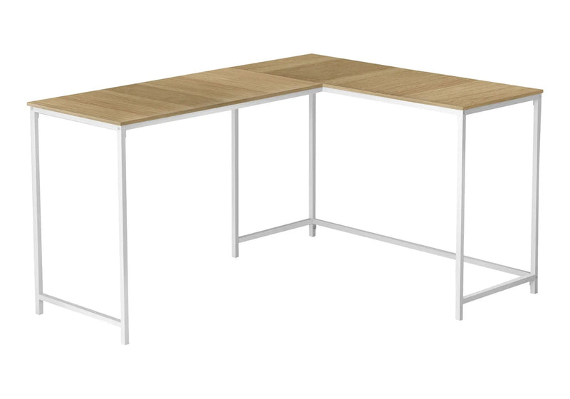 Computer Desk, Home Office, Corner, L Shape, Laptop, Marble Look Contemporary & Modern by Unique Piece Furniture