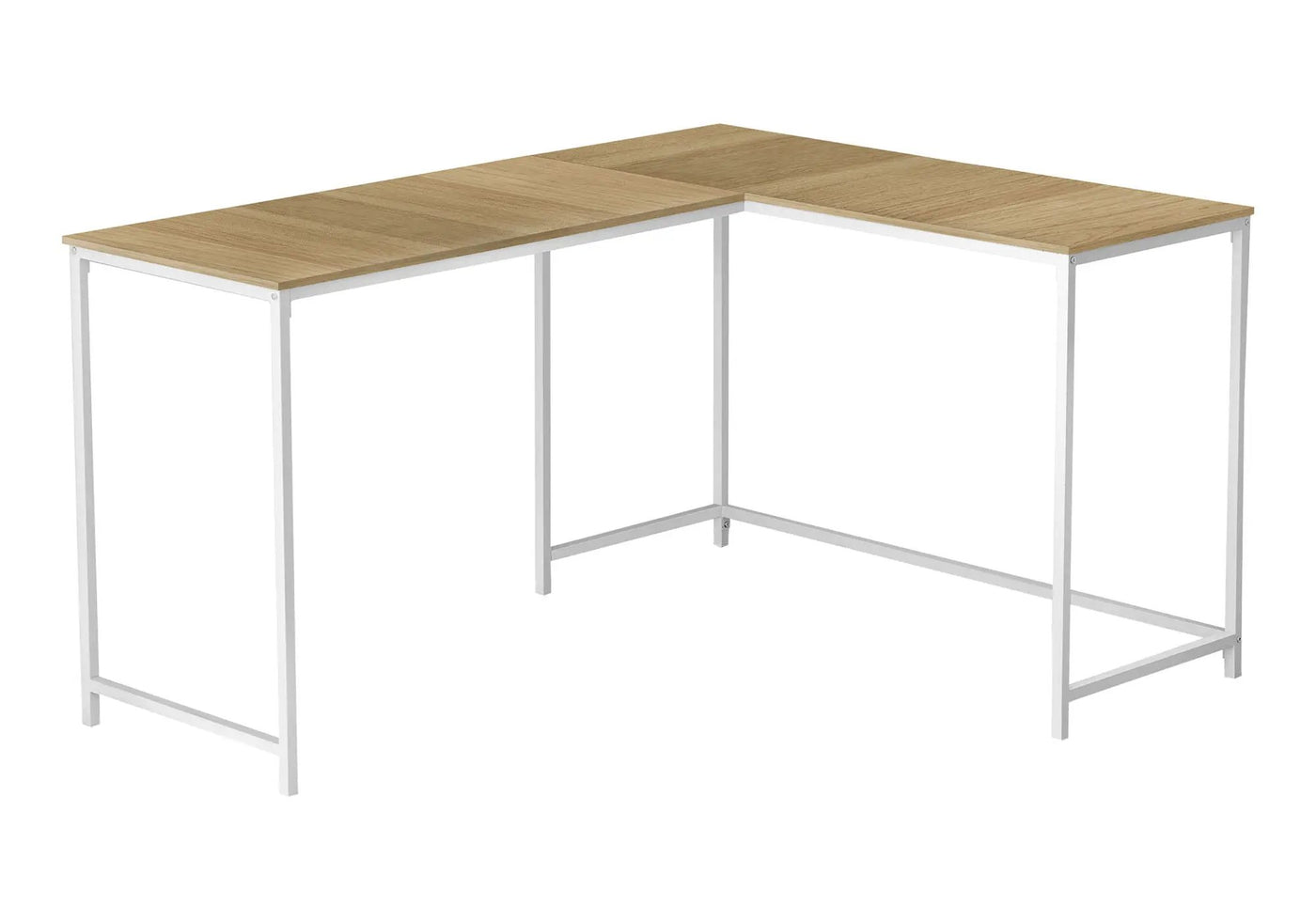 Computer Desk, Home Office, Corner, L Shape, Laptop, Marble Look Contemporary & Modern by Unique Piece Furniture
