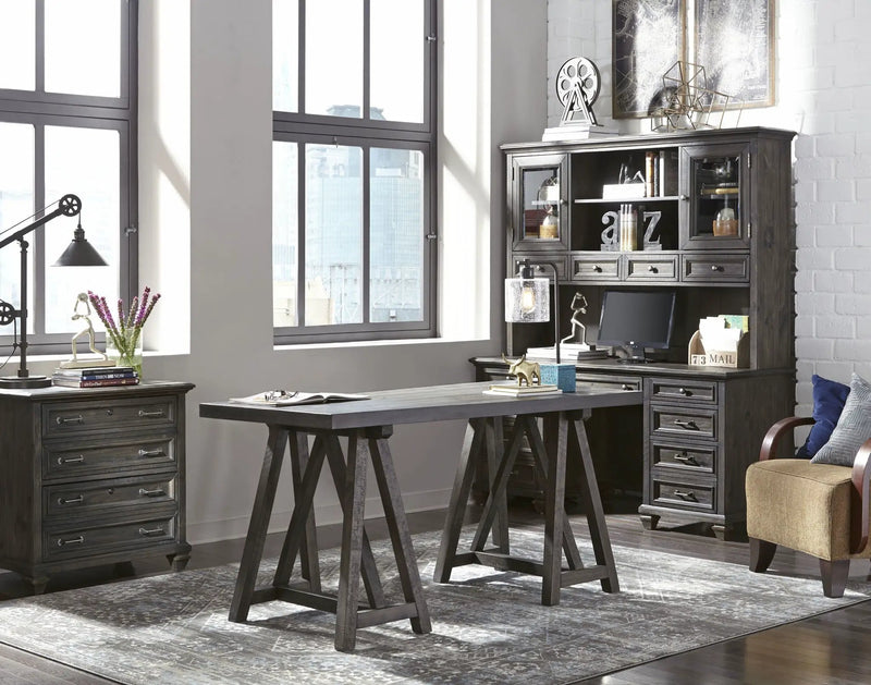 Sutton Place - Desk - Weathered Charcoal by Unique Piece Furniture