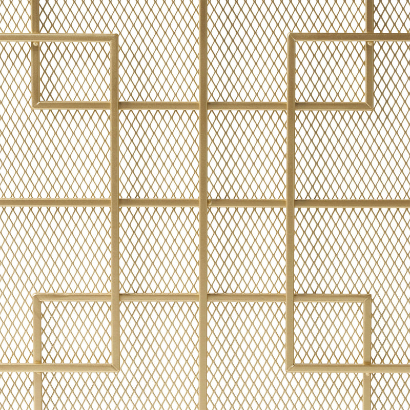 Dorothy Modern Single Panel Iron Fire Screen, photo 7 of 9