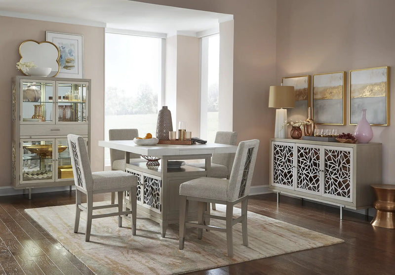 Lenox - Server - Warm Silver by Unique Piece Furniture