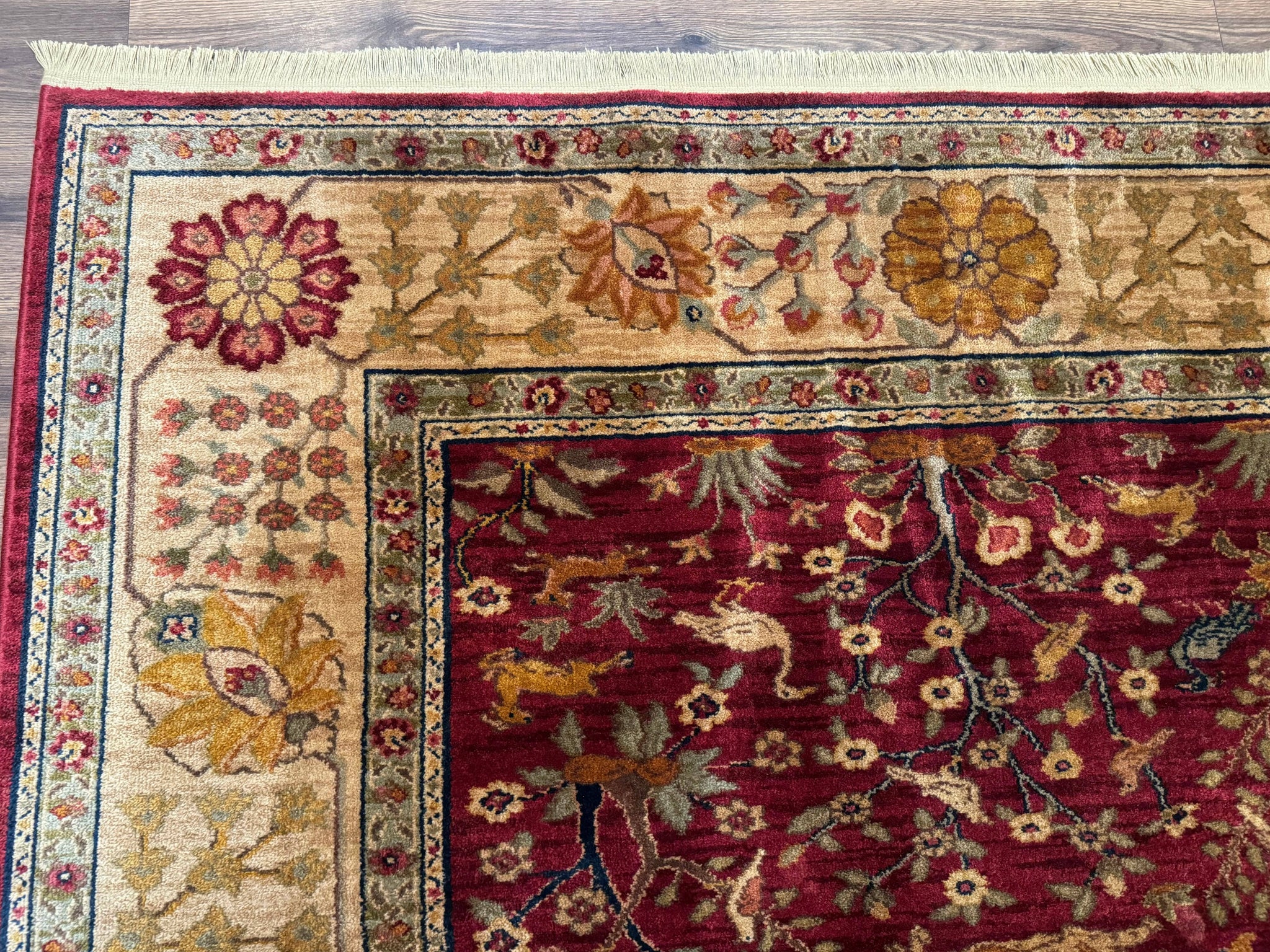 Karastan Rug 8.8 x 10, Antique Legends Emperor's Hunt 2200-204, Wool Vintage Discontinued Karastan by Jewel Rugs