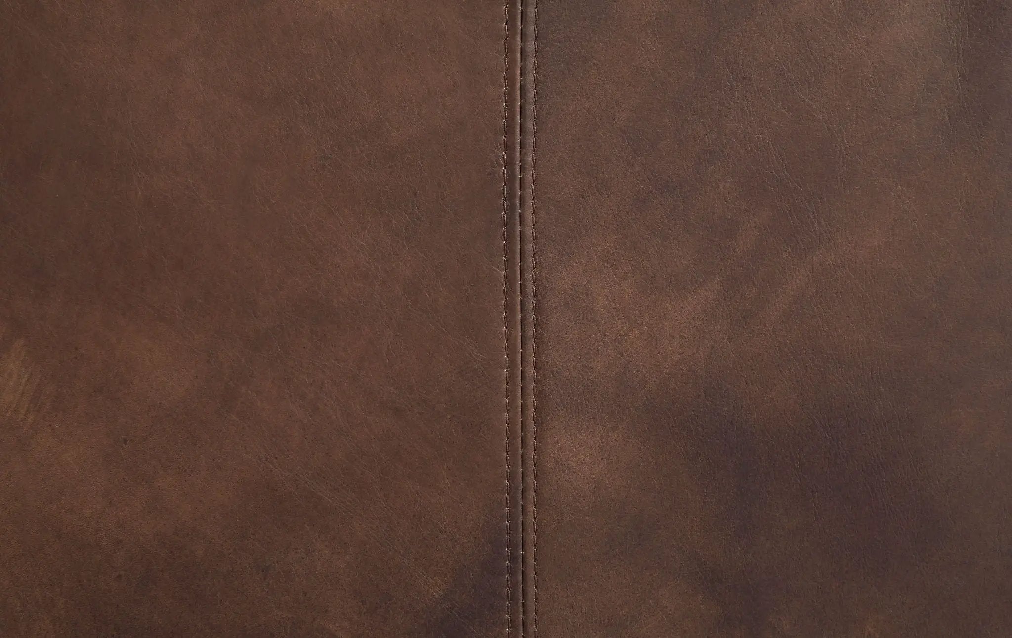Jaron - Top Grain Leather Sofa - Mocha by HouseOfZazla