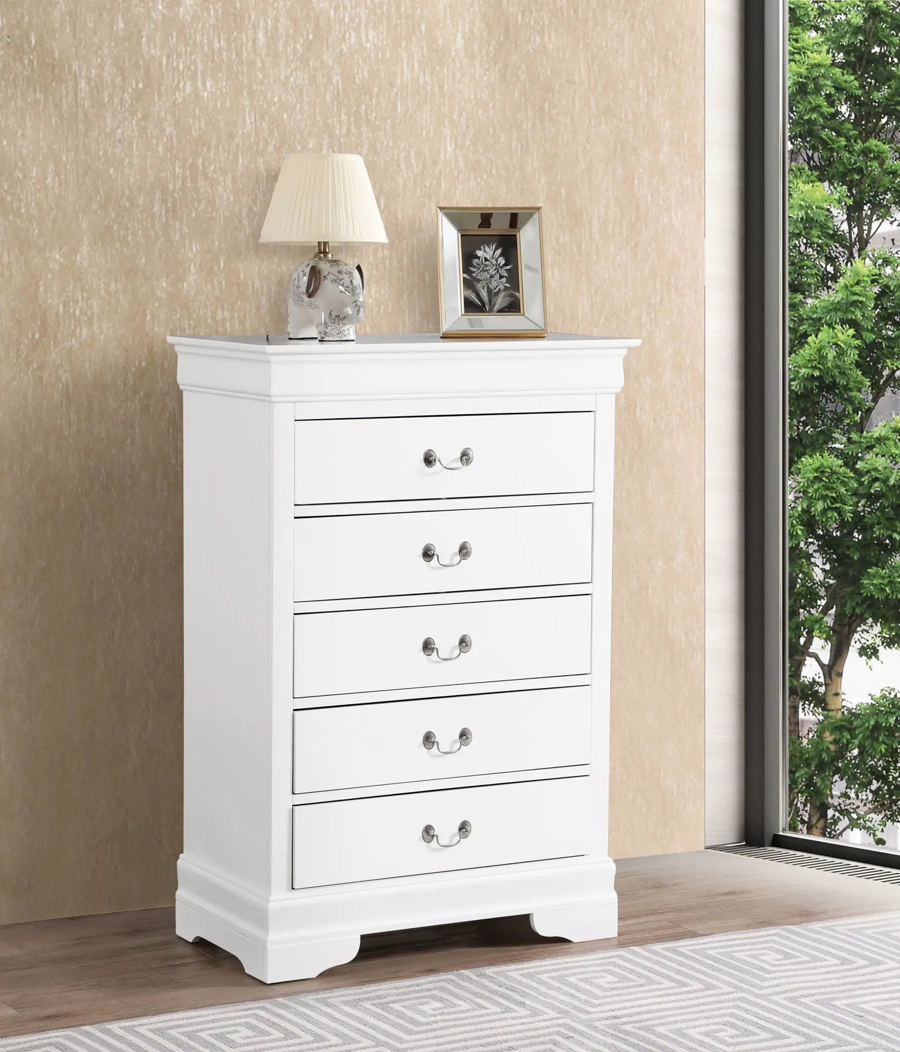Louis Phillipe - Traditional Style Storage Chest Elegant by Unique Piece Furniture