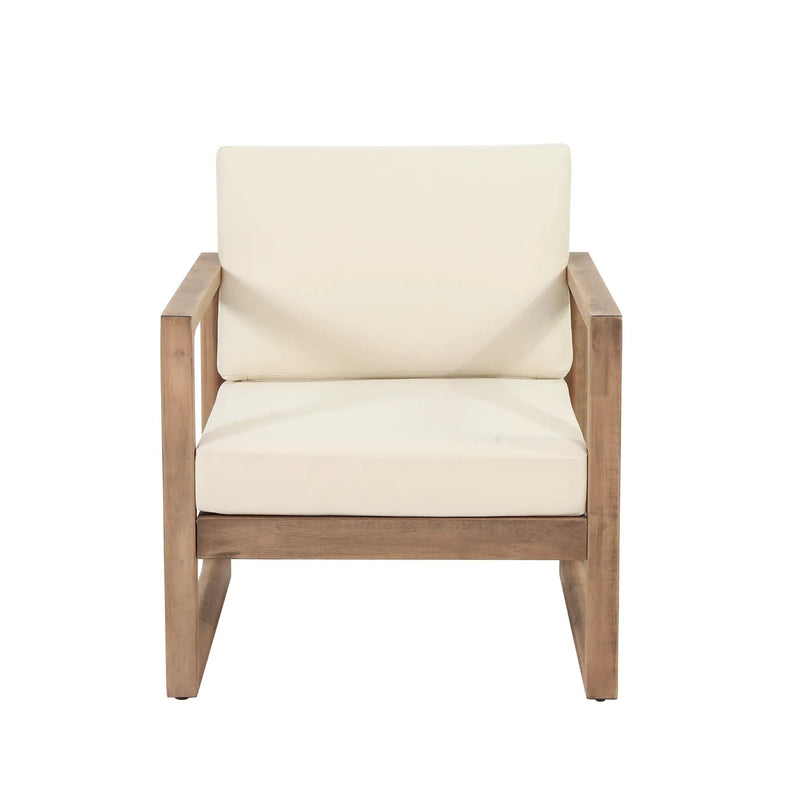 4-Pieces Acacia Wood Patio Furniture Set by HouseOfZazla