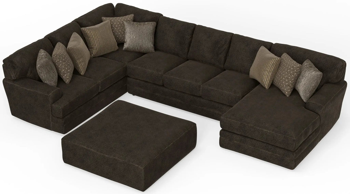 Mammoth - Sectional With Cocktail Ottoman by Unique Piece Furniture