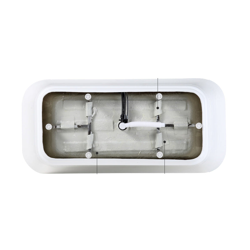 Glossy Freestanding Bathtub With Pop Up Drain by HouseOfZazla