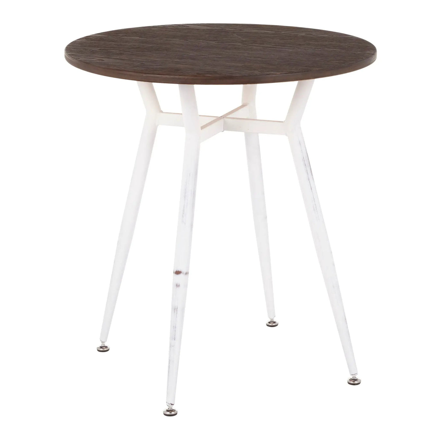 Clara - Industrial Round Dinette Table by HouseOfZazla