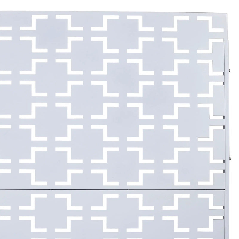Outdoor & Indoor Metal Privacy Freestanding Decorative Screen by HouseOfZazla