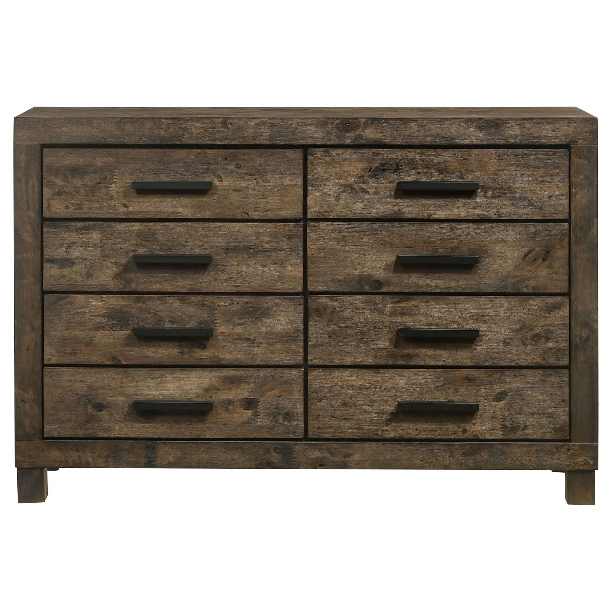 Woodmont 8-drawer Dresser Rustic Golden Brown by Unique Piece Furniture