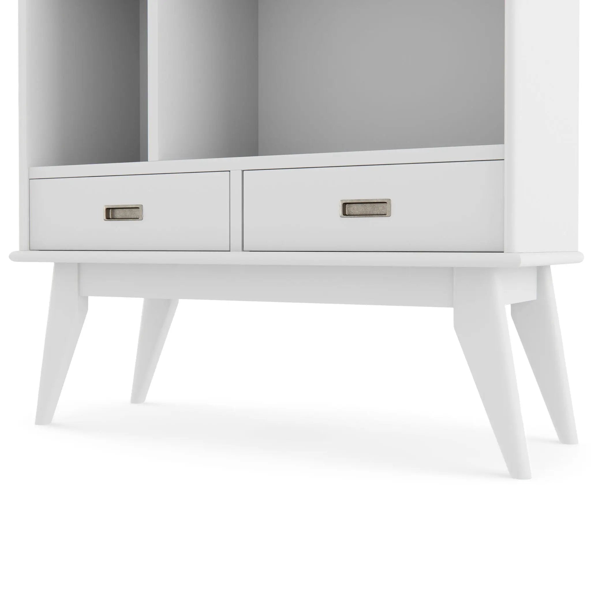 Draper - Mid Century Wide Bookcase And Storage Unit by Unique Piece Furniture
