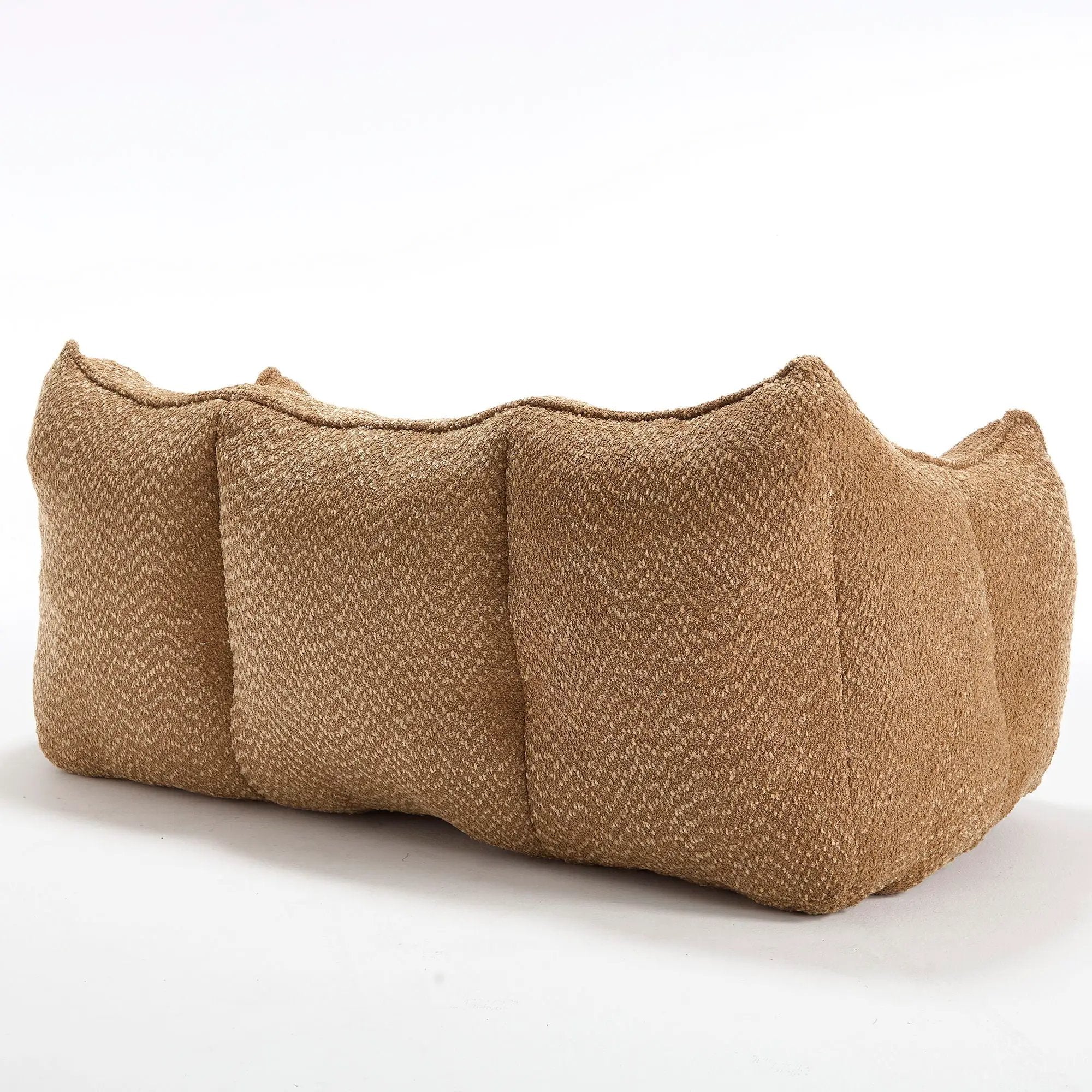 Comfortable Dual Beanbag Chair With High Resilience Foam Core For 2 People by HouseOfZazla