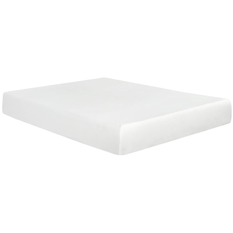 10" Plush Gel Memory Foam Mattress Bed With Cooling Technology, Aloe Vera Cover by Unique Piece Furniture