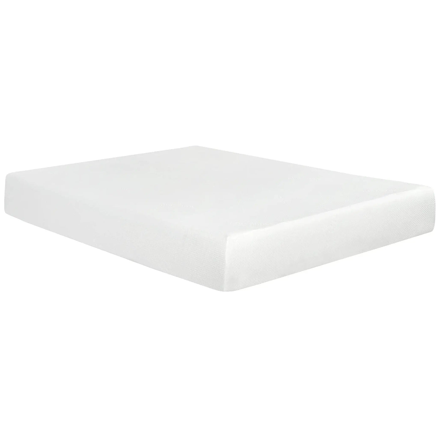 10" Plush Gel Memory Foam Mattress Bed With Cooling Technology, Aloe Vera Cover by Unique Piece Furniture
