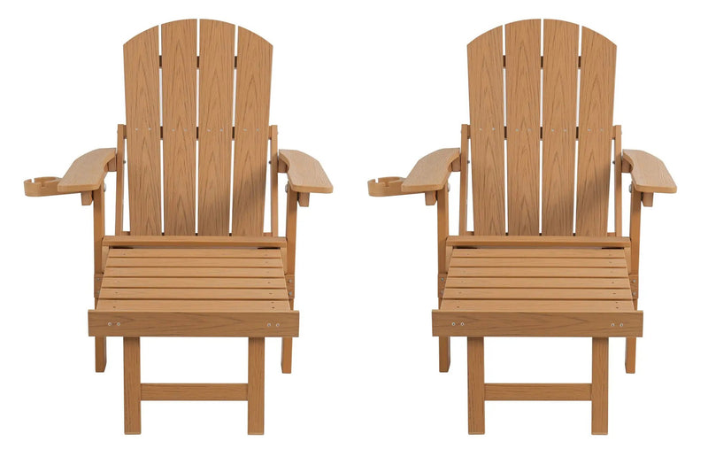 2-Piece All-Season Outdoor Lounge Chairs For Patio Leisure & Garden Relaxation Moments by HouseOfZazla