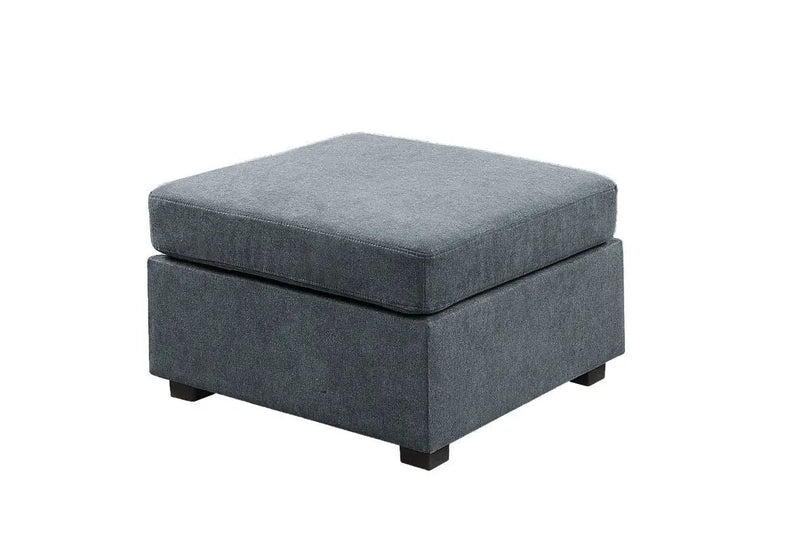 Isla - Fabric Sectional Sofa With Ottoman by Unique Piece Furniture