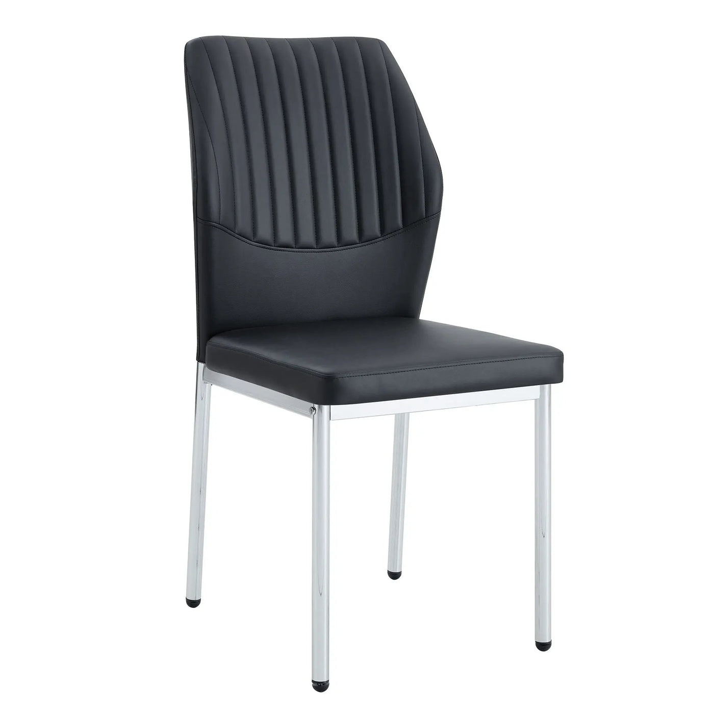 Luxury Simple High Resilience Dining Chair With Metal Legs by HouseOfZazla