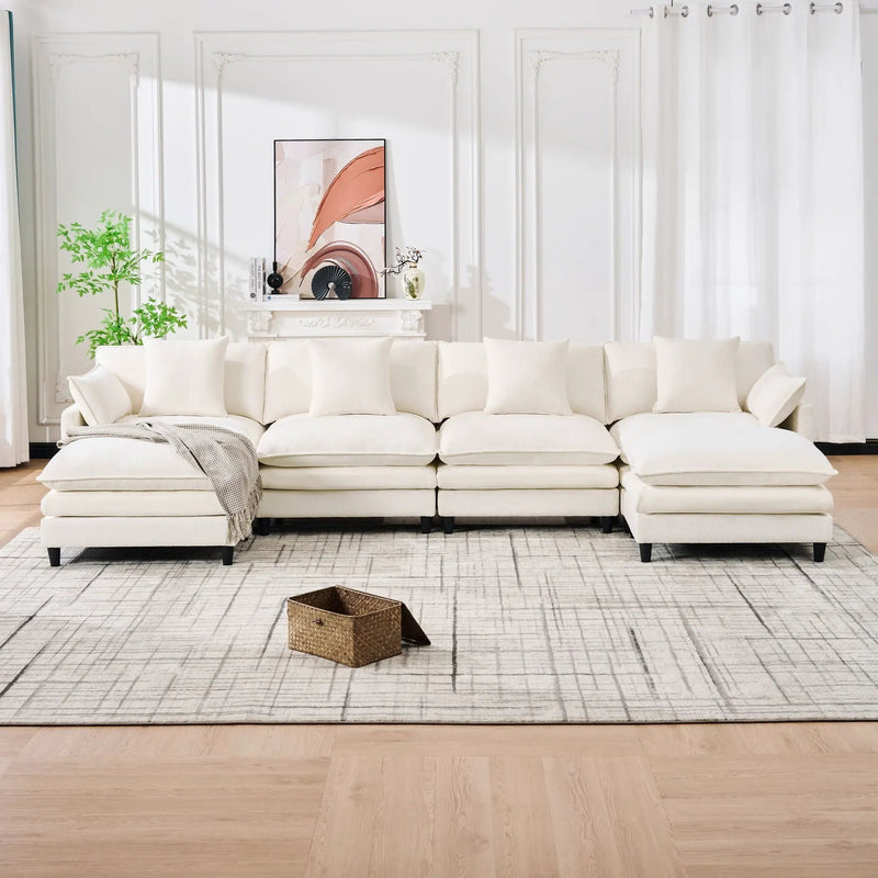 Sofa With Modular Design by HouseOfZazla